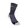 Performance Run Crew Running socks Unisex - modrá, šedá