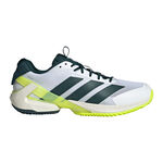 adidas Tenisová obuv adidas Adizero Ubersonic 5 Obuv Na Antuku Muži-Bílá,Tmavě Zelená