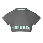 BIDI BADU Oblečenie BIDI BADU Abdominis Crop Move Tričko Dámy - Šedá