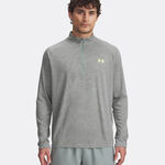 Under Armour Oblečenie Under Armour Tech Textured Half-Zip S Dlouhým Rukávem Muži-Šalvia