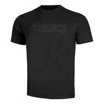 ASICS Oblečenie ASICS Logo Tričko Muži - šedá, 
