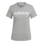 adidas Oblečenie adidas Linear Tričko D&aacute;my-&Scaron;ed&aacute;