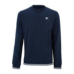 Tecnifibre Mikina Tecnifibre TEAM TERRY SWEATER MARINE Mikina Unisex-tmavě modr&aacute;