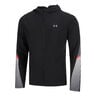 Velociti Storm Hooded Běžecká Bunda Muži-Černá,Šedá
