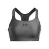 HeatGear High Sportovní Podprsenka Dámy-Šedá