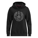 Tenisové Oblečení BIDI BADU Protected Leafs Chill Hoody - black, white