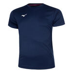 Mizuno Oblečenie Mizuno Training Tričko Dámy - tmavě modrá, 