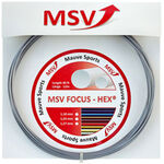 Tenisové Struny MSV Focus-HEX 12m silber