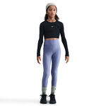 Nike Oblečenie Nike Dri-FIT One All Over Print Těsné Dívky - modro-šedá, bílá