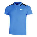 Nike Oblečenie Nike Court Dri-Fit Advantage P&oacute;lo Muži - modr&aacute;, čern&aacute;