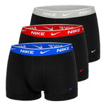 Nike Oblečenie Nike Everyday Stretch Trunk Trenýrky 3ks v baleni Muži - vícebarevné, černá
