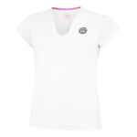 BIDI BADU Oblečenie BIDI BADU Crew V-Neck Tričko Dámy-Bílá