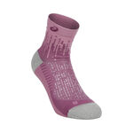 ASICS Oblečenie ASICS Performance Run Quarter Running socks Unisex - fialová, šeříková