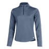 Therma-FIT One Half-Zip Bežeck&eacute; tričko D&aacute;my - modr&aacute;, b&iacute;l&aacute;