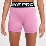 Nike Oblečenie Nike Dri-Fit Big Kids 3in Šortky Dívky - růžová, černá