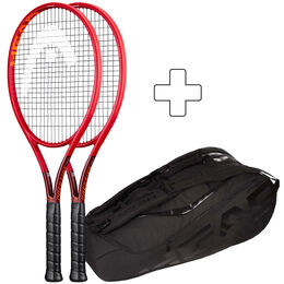 2x Graphene 360+ Prestige Tour plus Schlägertasche