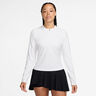 Court Dri-Fit Advantage S Dlouhým Rukávem Dámy-Bílá,Bílá