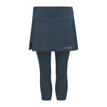 Tenisové Oblečení HEAD Club 3/4 Tight Skort Women