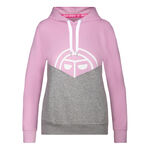 BIDI BADU Oblečenie BIDI BADU Salia Lifestyle Hoody Dámy - Růžová,Světle Šedá
