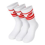 Nike Oblečenie Nike Sportswear Everyday Essential Tenisové Ponožky 3ks V Baleni-Bílá,Červená