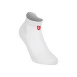 Wilson Oblečenie Wilson Ankle Tab Tenisové Ponožky-Bílá