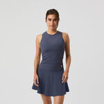 Bj&ouml;rn Borg Oblečenie Bj&ouml;rn Borg Ace Pocket Ribbed Tank Top Sportovn&iacute; t&iacute;lko D&aacute;my - modro-&scaron;ed&aacute;