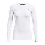 Under Armour Oblečenie Under Armour Authentics Crew S Dlouhým Rukávem Dámy-Bílá