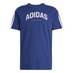 adidas Oblečenie adidas Graphic Tričko Muži-Tmavě Modrá,Bílá