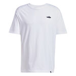 Oblečenie adidas Lounge Slide Graphic Tee