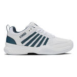 K-Swiss Tenisová obuv K-Swiss Court Express 2 Obuv Na Koberce Muži - Bílá,Petrolejová