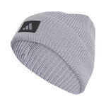 adidas Oblečenie adidas Run Warm Čepice-Šedá,Stříbrná