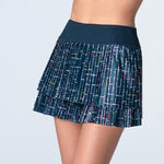 Lucky in Love Oblečenie Lucky in Love Lovin' Boucle Pleated Sukně Dámy - tmavě modrá, vícebarevné