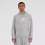 Oblečenie New Balance New Balance Stacked Logo French Terry Hoodie