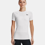 Under Armour Oblečenie Under Armour Heatgear Authentics Comp Tričko D&aacute;my-B&iacute;l&aacute;