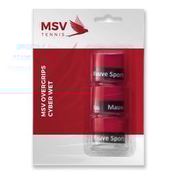 Overgrip Cyber Wet 3er Pack rot