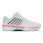 K-Swiss Tenisov&aacute; obuv K-Swiss  Express Light 3 Obuv na antuku D&aacute;my - b&iacute;l&aacute;, tyrkysov&aacute;