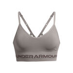 Under Armour Oblečenie Under Armour Seamless Low Long Sportovní Podprsenka Dámy-Šedá