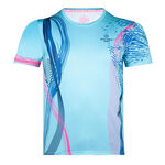 BIDI BADU Oblečenie BIDI BADU Thabo Tech Tričko Muži-Tyrkysová,Modrá