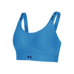 Under Armour Oblečenie Under Armour Infinity Mid 2.0 Sportovn&iacute; Podprsenka D&aacute;my-Modr&aacute;