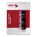 Vrchní Omotávky MSV Overgrip Cyber Wet 3er Pack schwarz