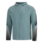 Under Armour Oblečenie Under Armour Velociti Storm Hooded Běžeck&aacute; Bunda Muži-Modro-&scaron;ed&aacute;,Čern&aacute;