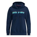 Tenisové Oblečení BIDI BADU Grafic Illumination Chill Hoody