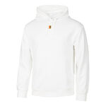Nike Oblečenie Nike Dri-Fit Court Heritage Fleece Hoody Muži - bílá, 