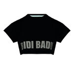 BIDI BADU Oblečenie BIDI BADU Abdominis Crop Move Tričko Dámy - Černá