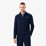 Lacoste Oblečenie Lacoste Polar Quarter Zip Tréninková bunda Muži - tmavě modrá, 