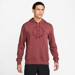 Nike Oblečenie Nike Court Dri-Fit Heritage Hoody Muži-červen&eacute; v&iacute;no
