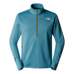 The North Face Oblečenie The North Face Winter Warm Pro 1/4 Zip Bežeck&eacute; tričko Muži - modro-&scaron;ed&aacute;, 