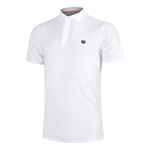 Tenisové Oblečení Wilson M League Polo Bright White