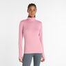 Essentials Space Dye Quarter Zip S dlouhým rukávem Dámy - růžová, 