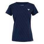Tenisové Oblečení Tecnifibre W. Graphic Tee Marine 2024